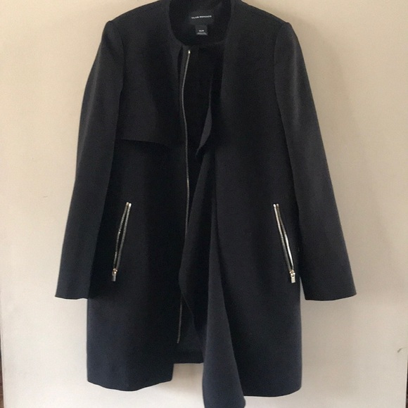 Club Monaco Black Coat Size XS/TP (TP means Tre Petite- Very Small) - Picture 2 of 12